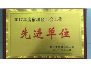 2018天泓楚漢工會工作先進(jìn)單位